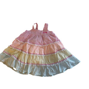 Juicy Couture Girls 4 Tier Poplin Dress 12month